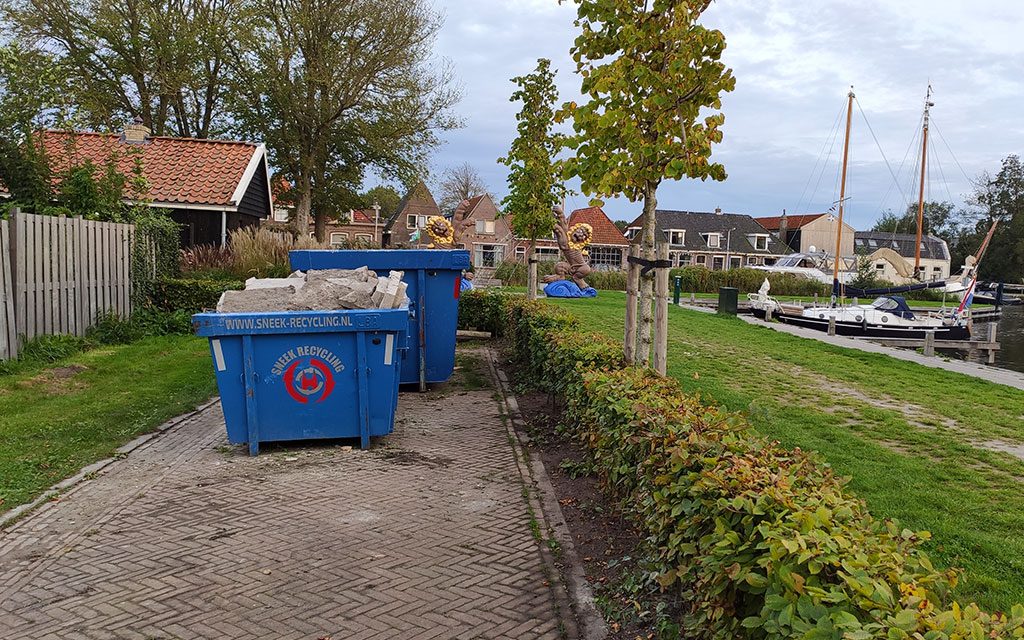 bedrijfsafval huren containers Sneek