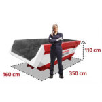 6m3 dakafval container - Afbeelding 2